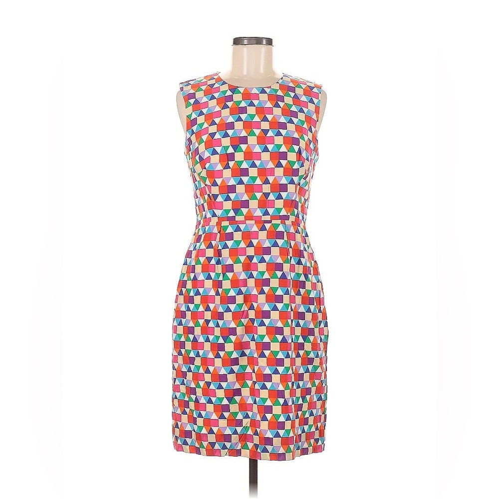 Kate Spade Colorful Midi Dress Size 8